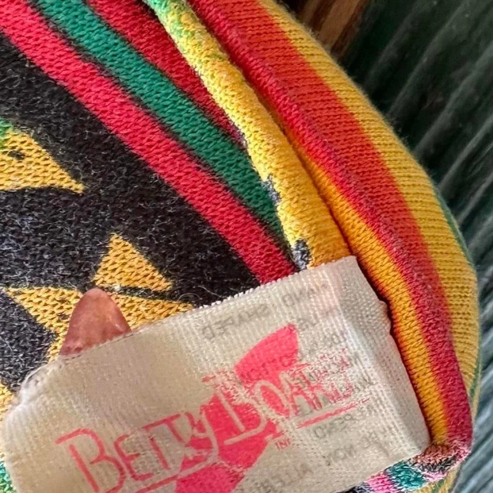 Vintage Betty Boards Surfboard Plush Pillow 90s Retro Lizard Print Pink 22